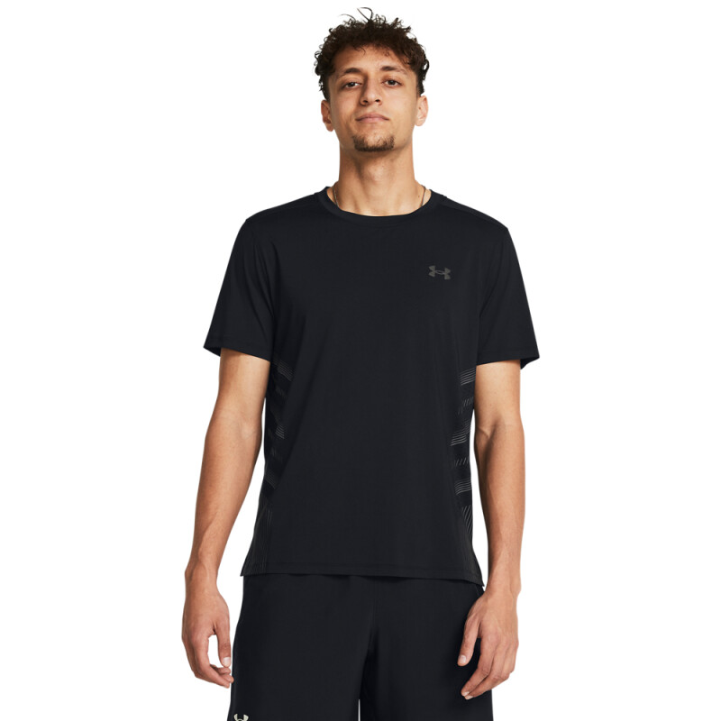 UA LAUNCH ELITE GRAPHIC SS-ORG BLK-004