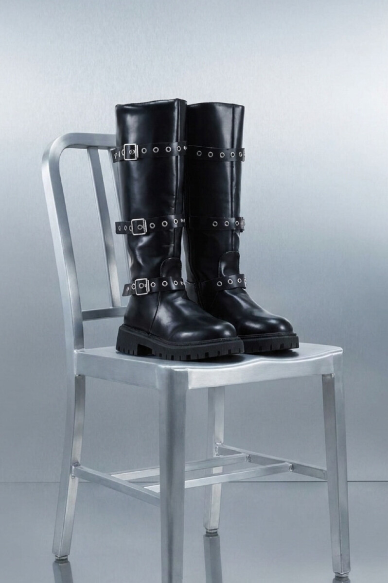 Botas bucaneras Nara - negro 