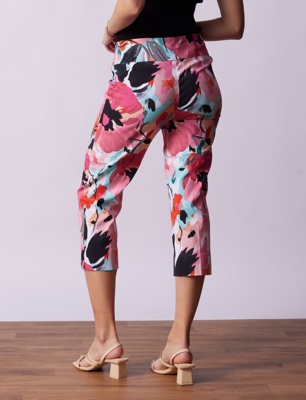 Capri Print MULTI/ROSA