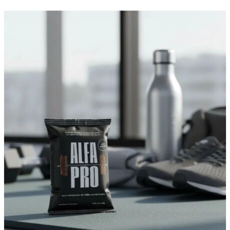 Alfajor Protéico Reducido en calorías Chocolate negro Caja x 8 unidades Alfapro Alfajor Protéico Reducido en calorías Chocolate negro Caja x 8 unidades Alfapro