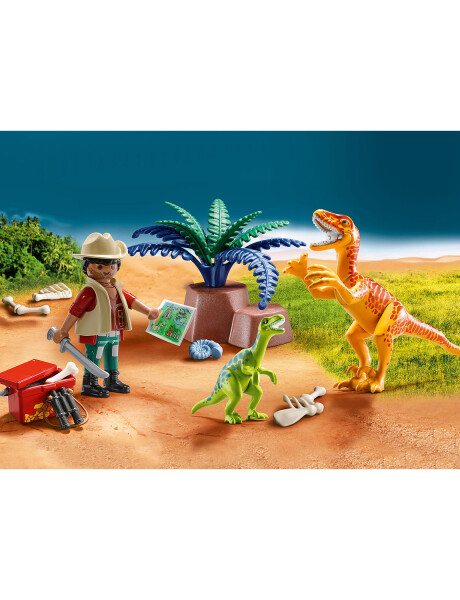 Playmobil maletín dinosaurios y explorador 18 piezas Playmobil maletín dinosaurios y explorador 18 piezas