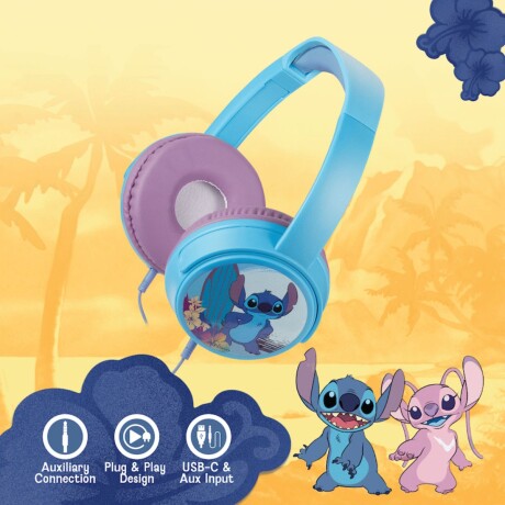 STITCH AURICULAR HEADSET AUX CON STICKERS V01