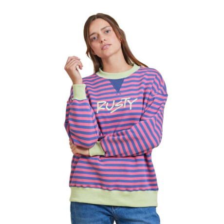 Buzo Rusty Maela azul y Magenta