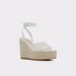 DELLEN WHITE MIX MAT SYNTHETIC WHITE