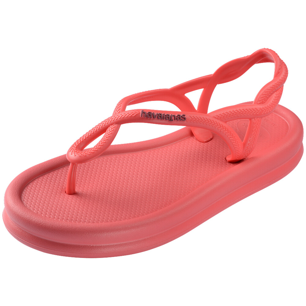 Sandalias Havaianas Luna Puffed Mujer Coral Tropical