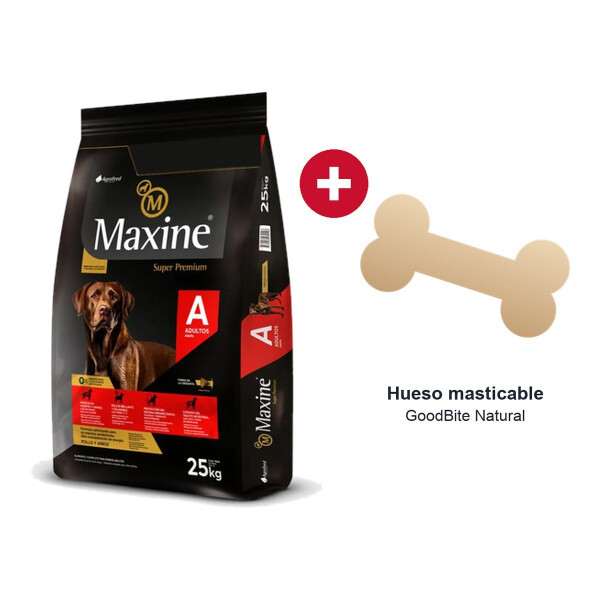 MAXINE ADULTO DE 21+4 KG + HUESO GOODBITE DE REGALO MAXINE ADULTO DE 21+4 KG + HUESO GOODBITE DE REGALO