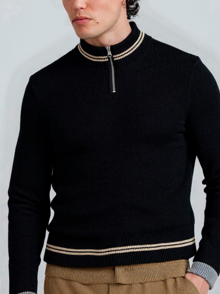 SWEATER CUBO - Negro 