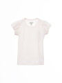 REMERA MANGA BALOON OFF WHITE