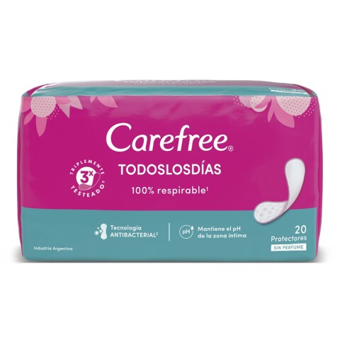 Carefree todos los días x20 Carefree todos los días x20