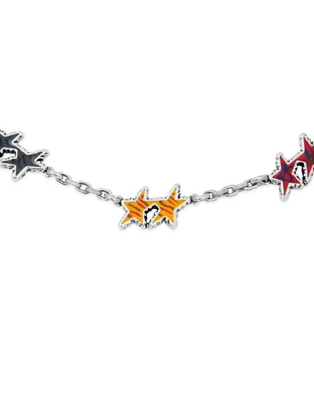 TwoJeys Collar Melted Stars Plata TwoJeys Collar Melted Stars Plata