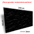 Revestimiento De Pared Placa Pvc Flexible 2.44 X 1.22mts NEGRO