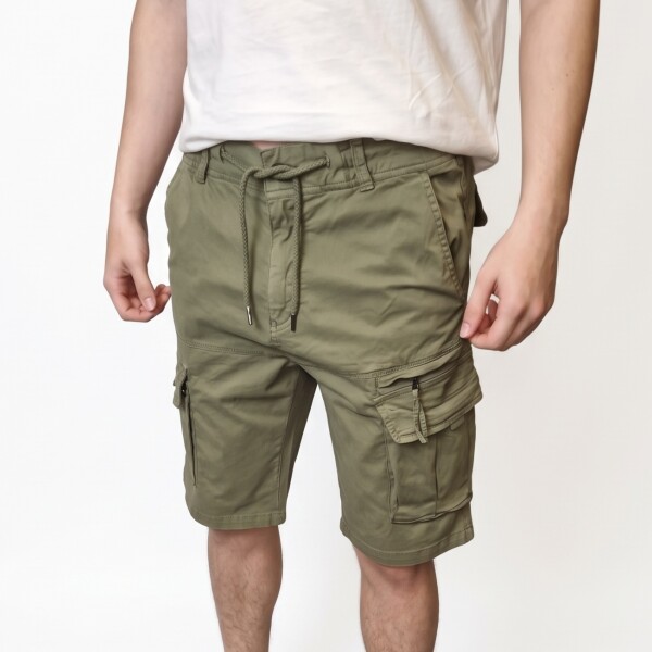 Bermuda Zip Cargo Green