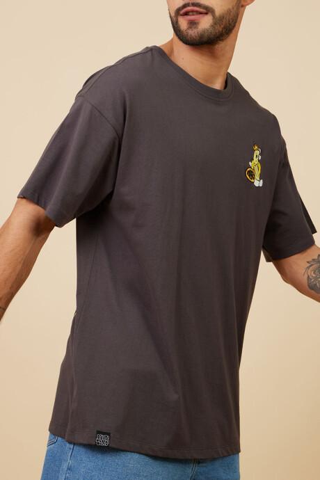 T-SHIRT JAEN RUSTY Gris Oscuro