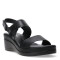 Sandalias de Mujer Lady Confort BORGER con plataforma Negro