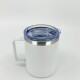 Taza térmica de acero inoxidable Blanco