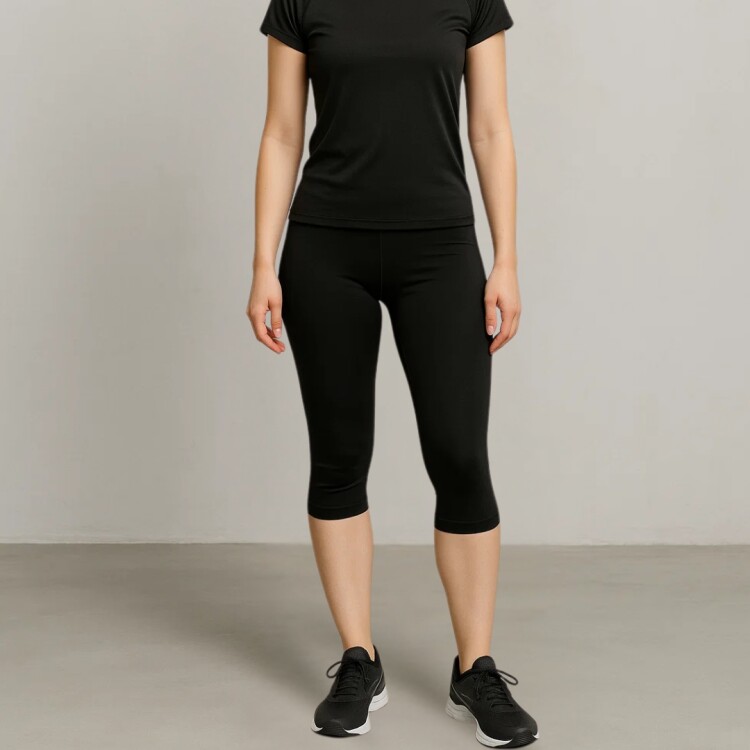 CALZA PESCADORA LYCRA NEGRO