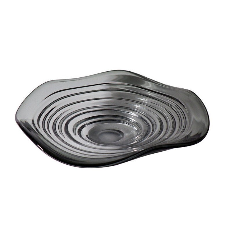 Centro de Mesa de Vidrio con Diseño de Flor Centro de Mesa de Vidrio con Diseño de Flor