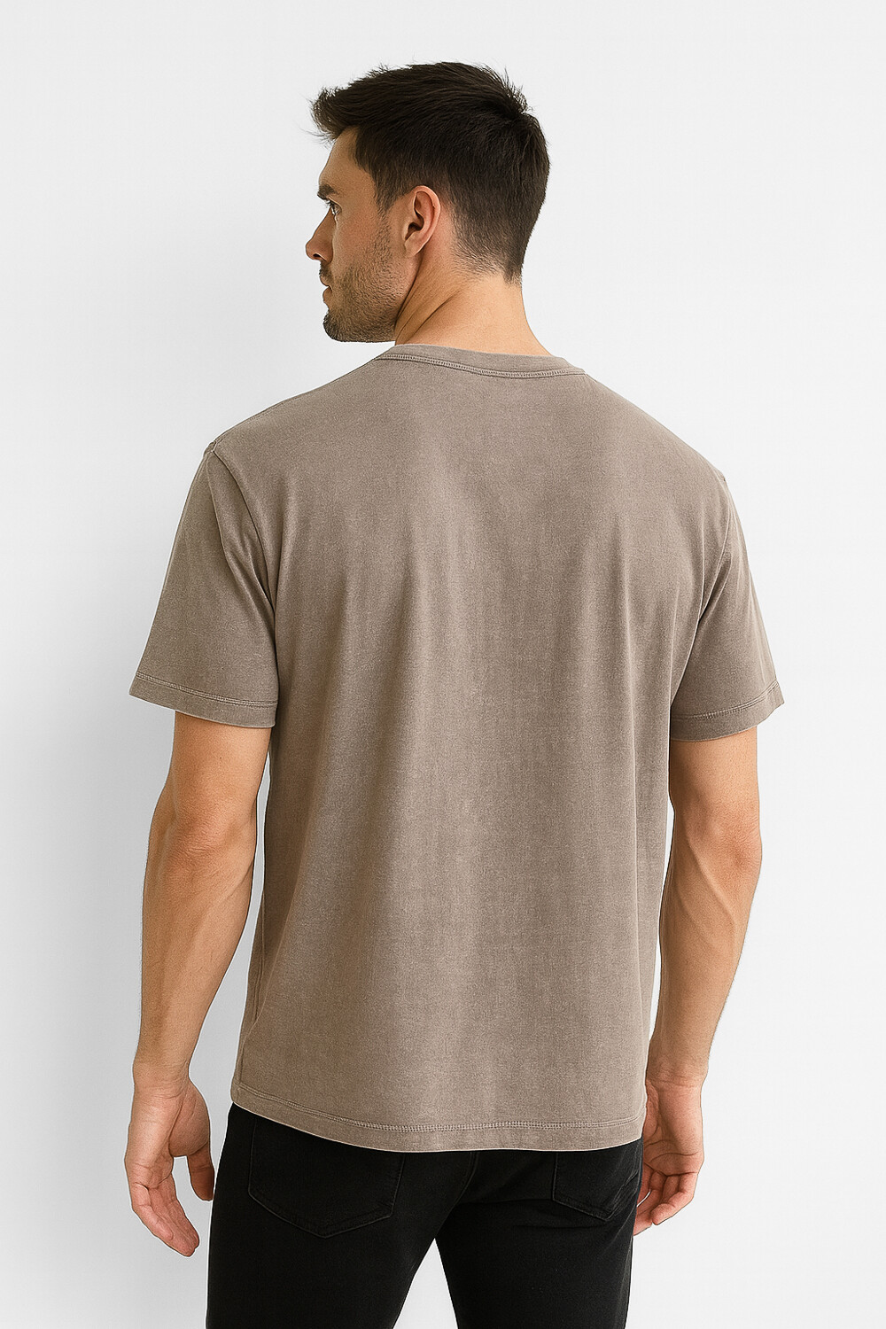 Remera Cappu Taupe / Mink / Vison