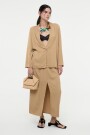 FALDA MAXI Camel