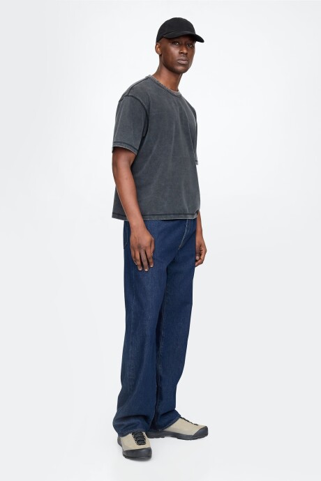 Remera Cropped Hombre Moonless Night