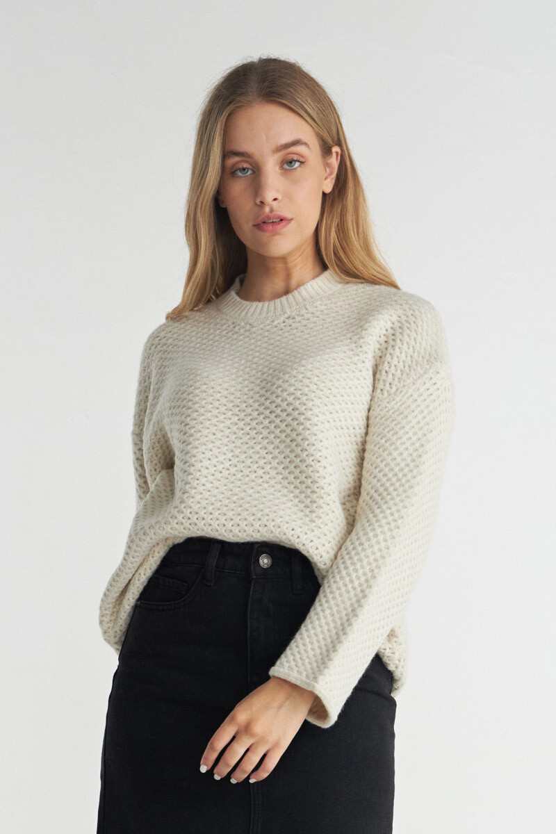 Sweater Inari - Crema 
