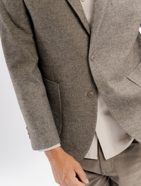 Saco de paño marron-D1