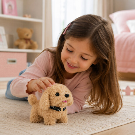 Peluche animal perrito Beige