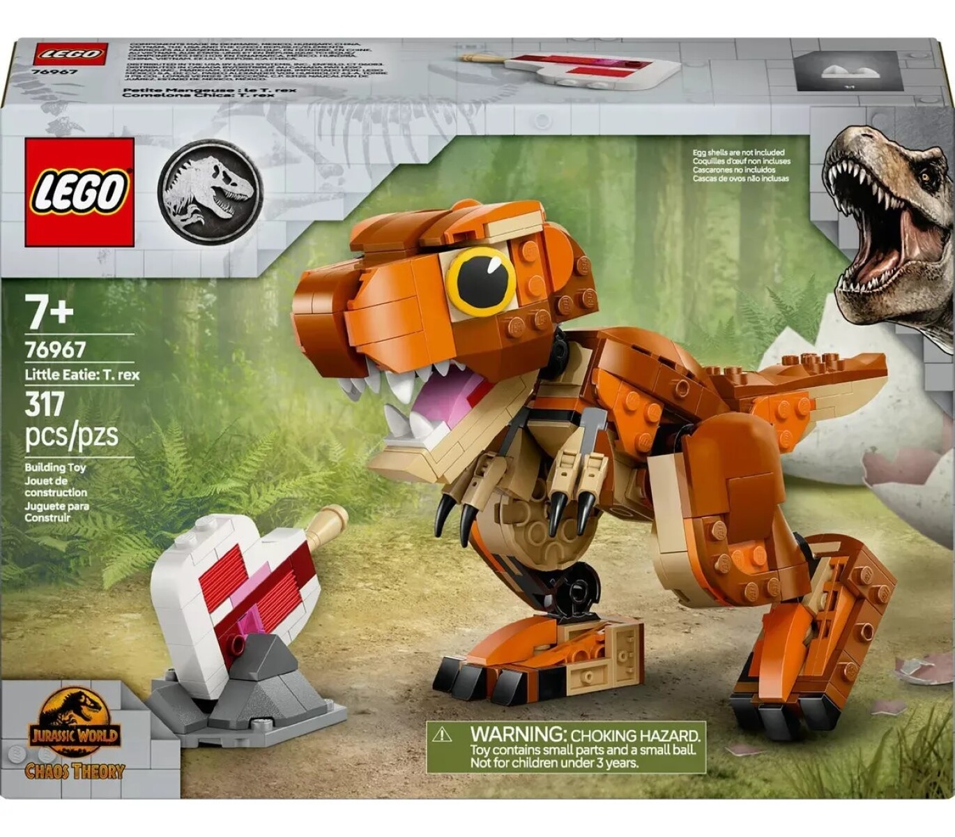 Lego Jurassic World Pequeño comelón: T. rex 76967 