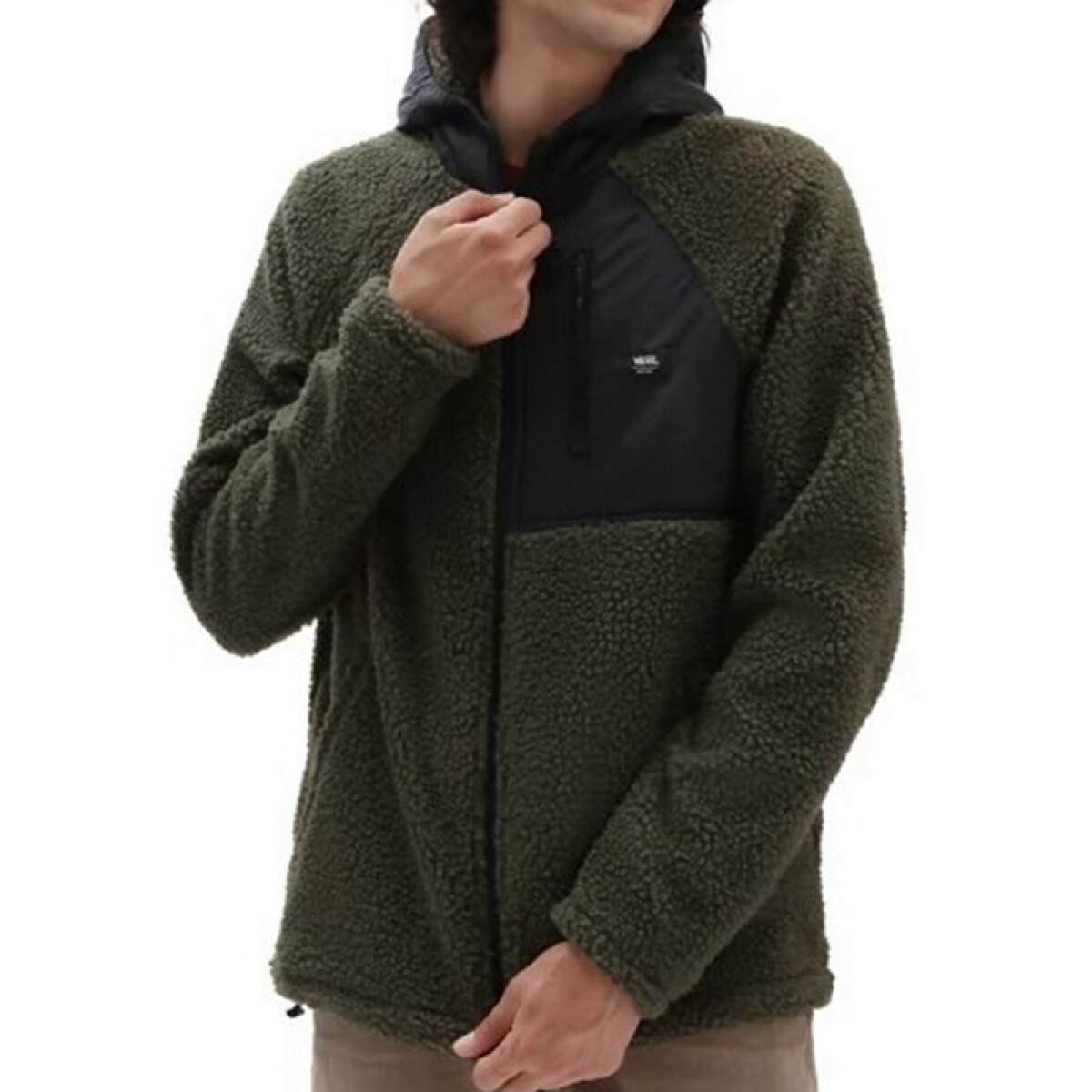 Campera Vans Sherpa Hoodie - Verde 