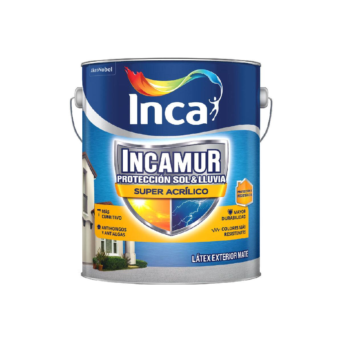 INCAMUR SUPER ACRÍLICO BLANCO 20L 