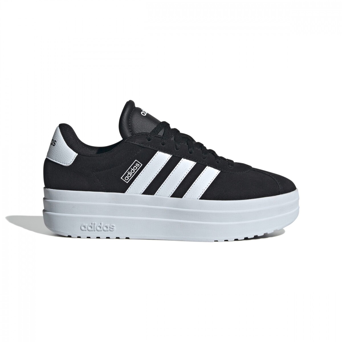 Championes Vl Court Bold de Mujer - Negro 