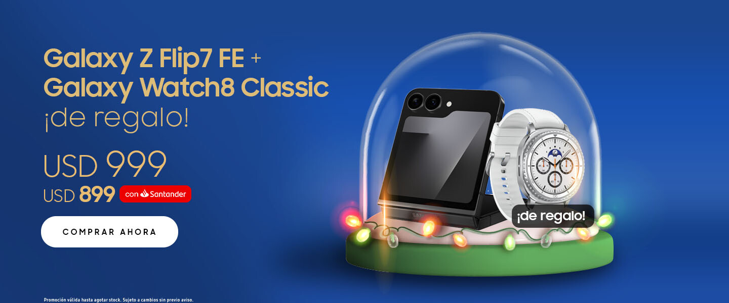 FLIP 7 FE + WATCH 8 CLASSIC BLANCO