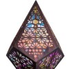 Veladora madera 21*14*14cm N/a
