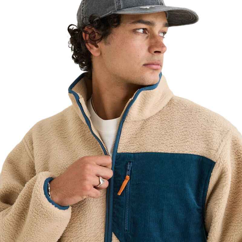 Buzo Rhythm Trail Zip Thru - Beige Buzo Rhythm Trail Zip Thru - Beige