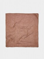 Pañuelo Multifuncional Detalles Metálicos marron