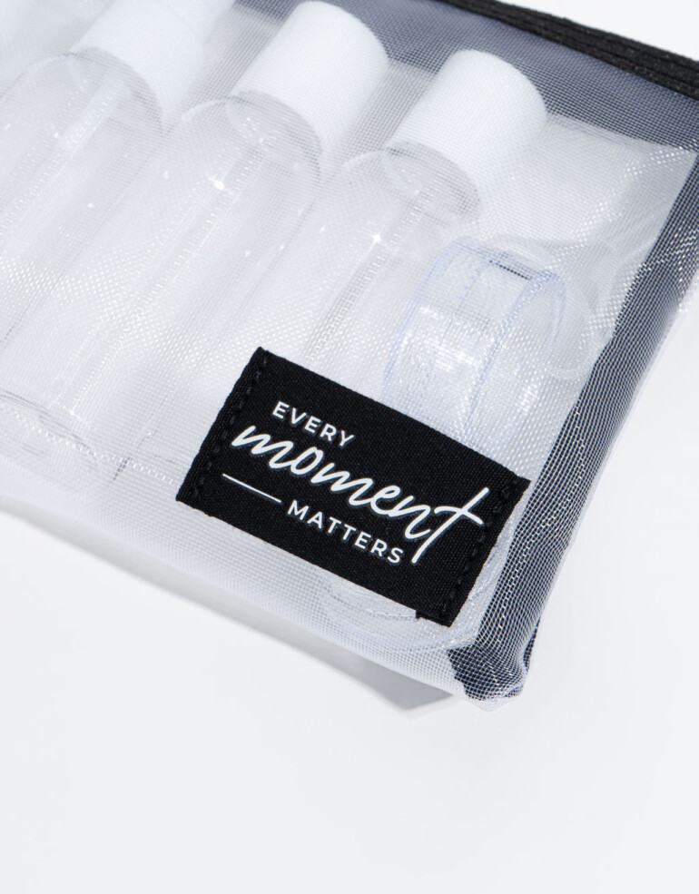 Set de Viaje Set por 6 Set De Botellas De Viaje - Coral Medio