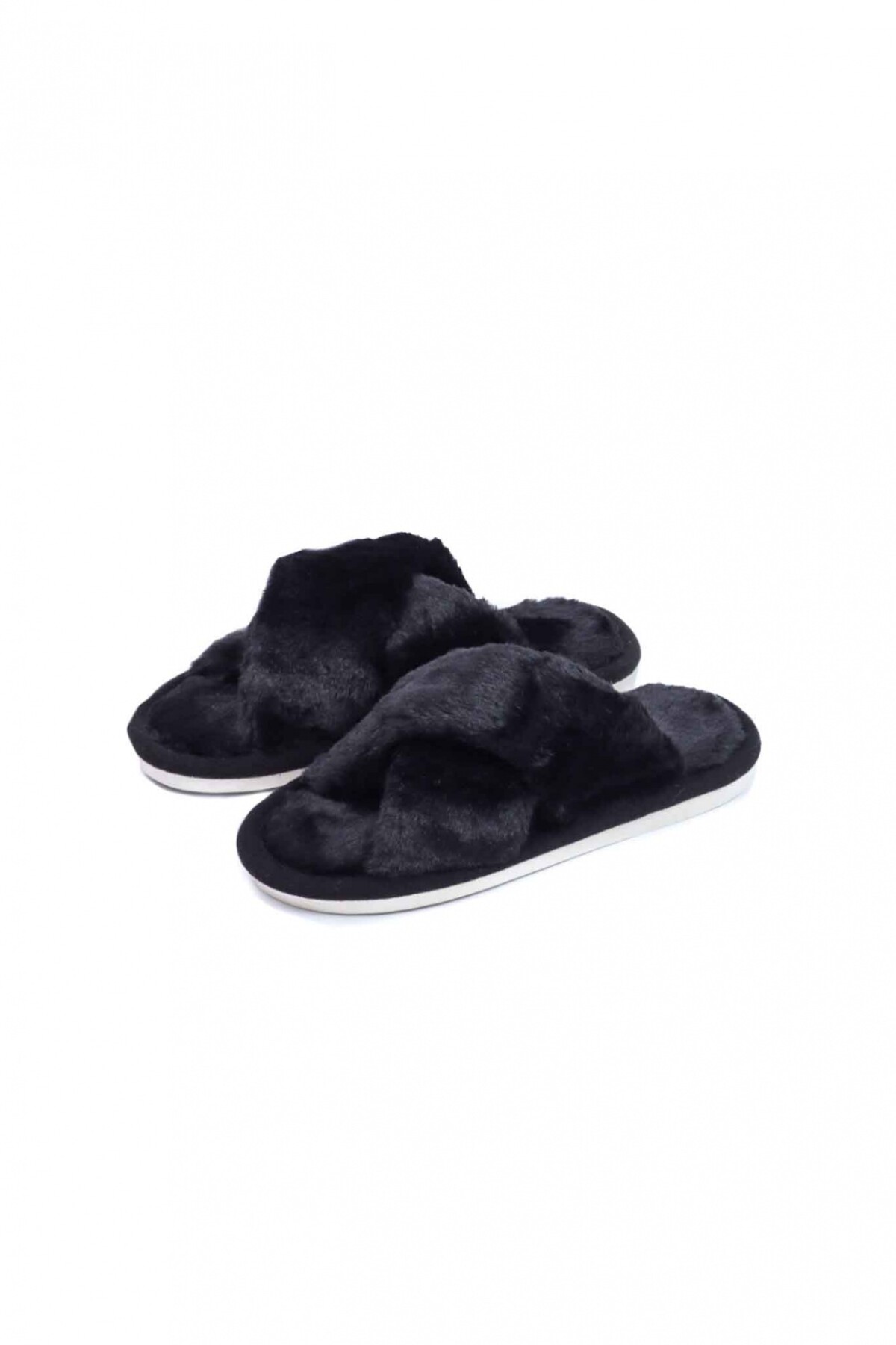 Pantufla Casiopea Negro