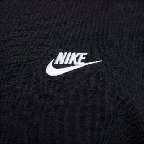 Abrigo Nike Sportswear Club Fleece de Mujer Negro
