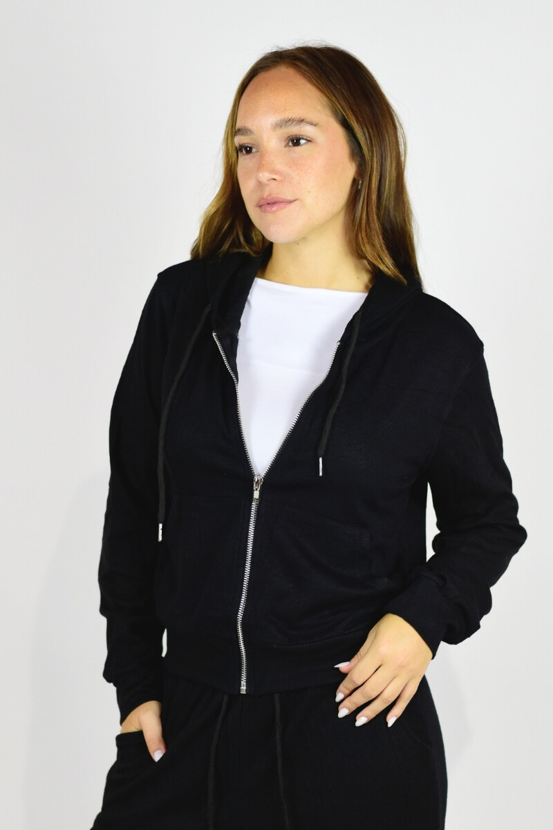 Campera Carola Negro