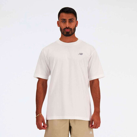 Remera Small Logo De Hombre Blanco