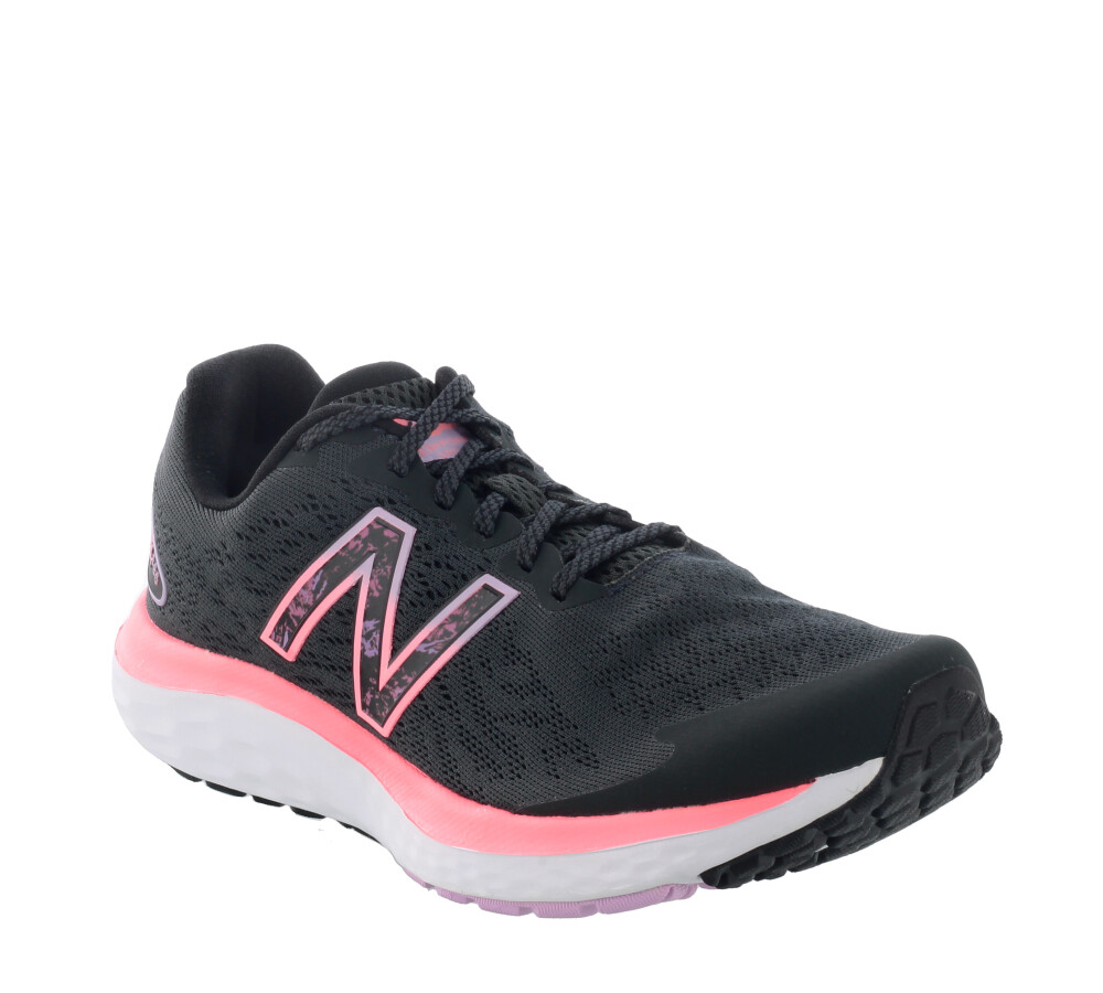 Running Course Negro/Coral