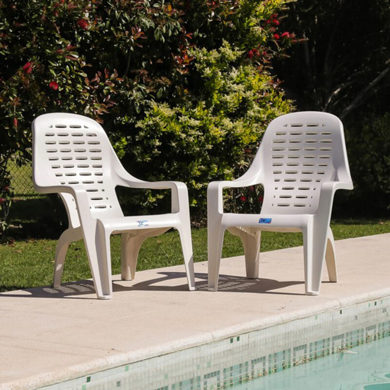 Reposera De Plástico Sillón Silla Poltrona Beach Reposera De Plástico Sillón Silla Poltrona Beach