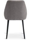 Silla de comedor VELLEV tela arena/negro Silla de comedor VELLEV tela arena/negro