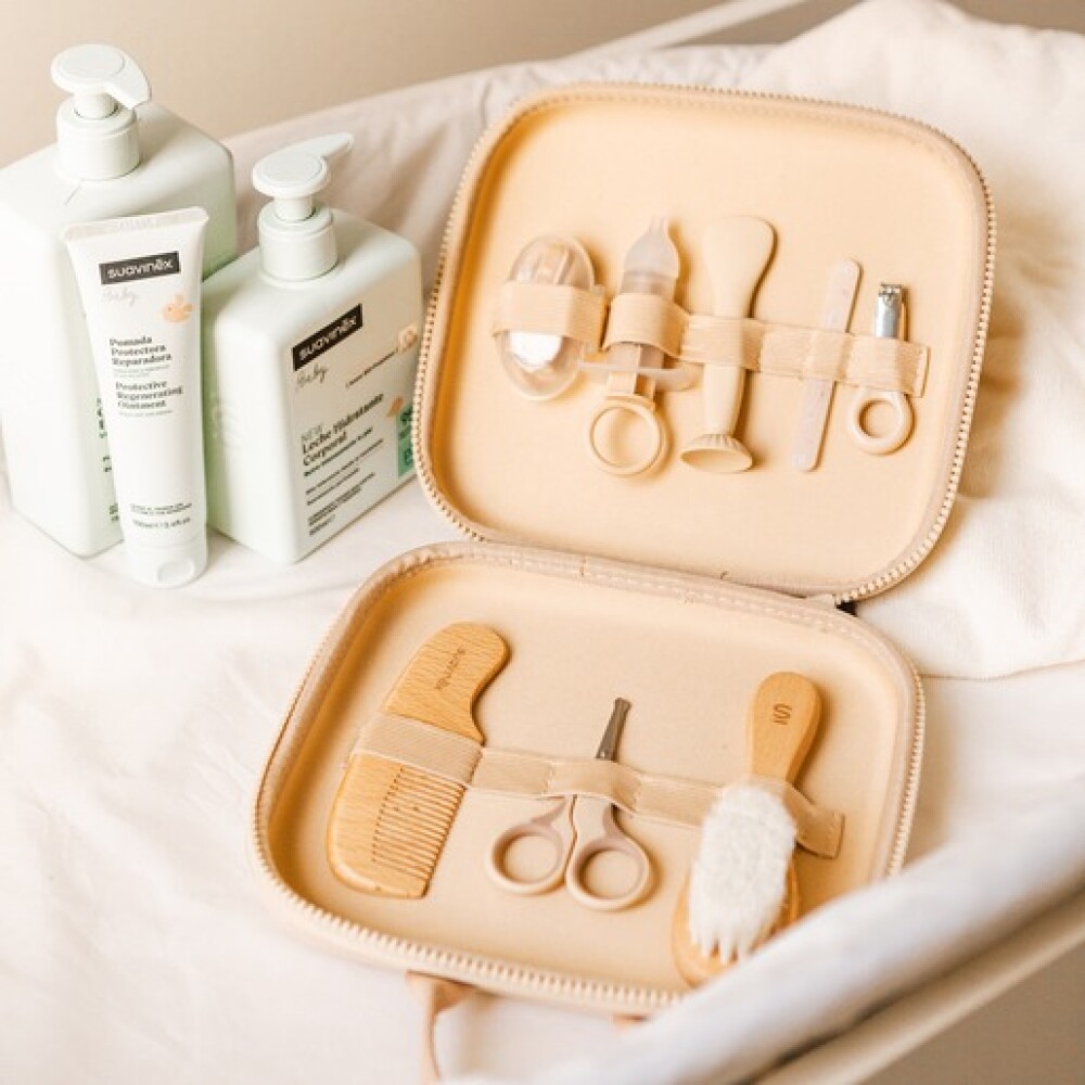 Neccesaire set cuidados suavinex natural beige Neccesaire set cuidados suavinex natural beige