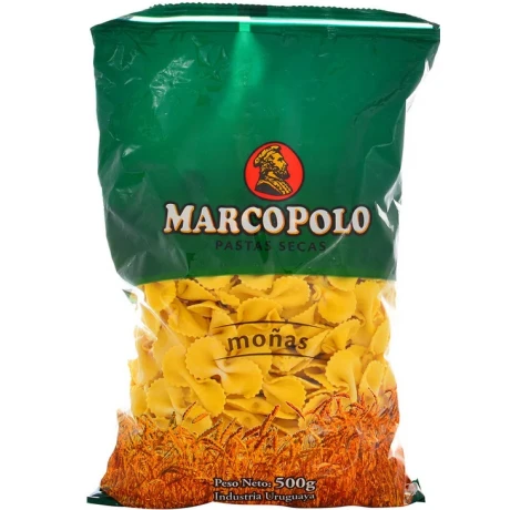 FIDEO MARCOPOLO AL HUEVO 500G MOÑAS FIDEO MARCOPOLO AL HUEVO 500G MOÑAS