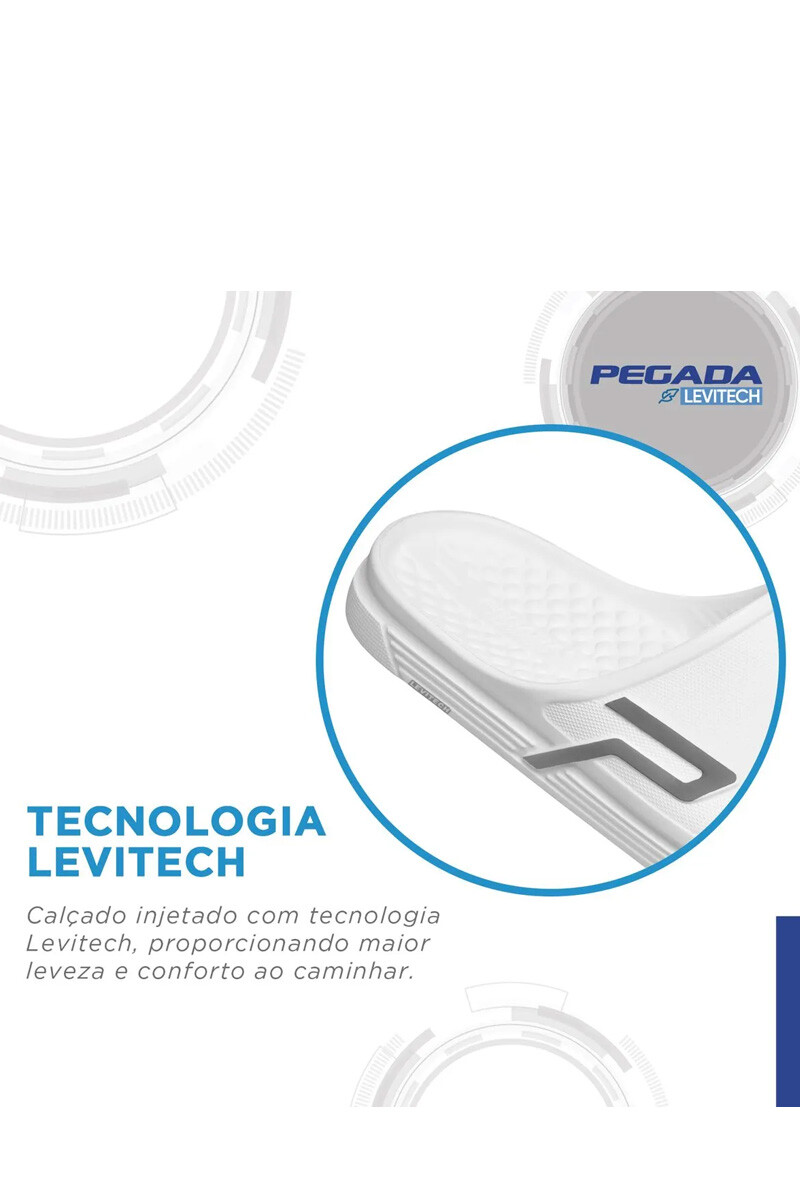 Ojota de faja Pegada goma inyectada 161201 Negro