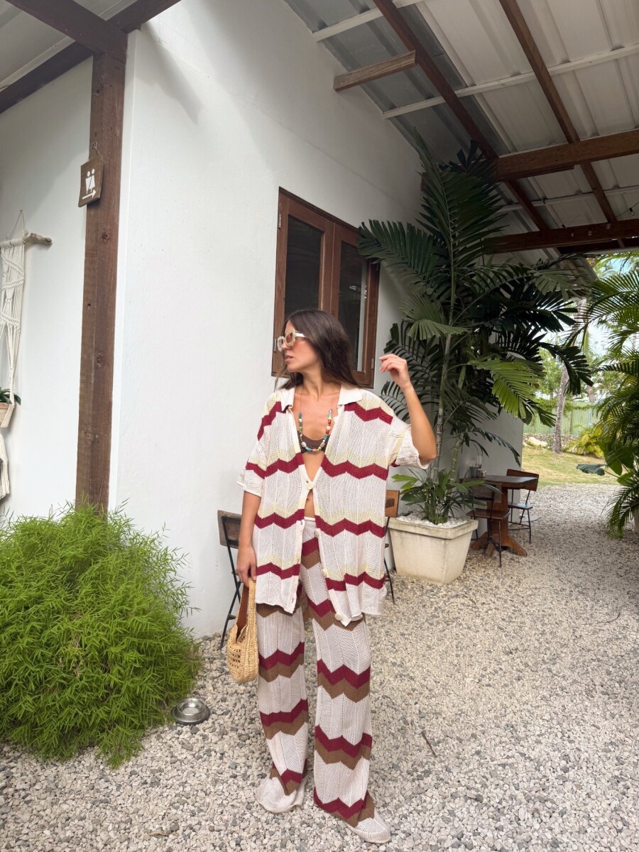 Camisa Riga SS26 - Zig Tinto 