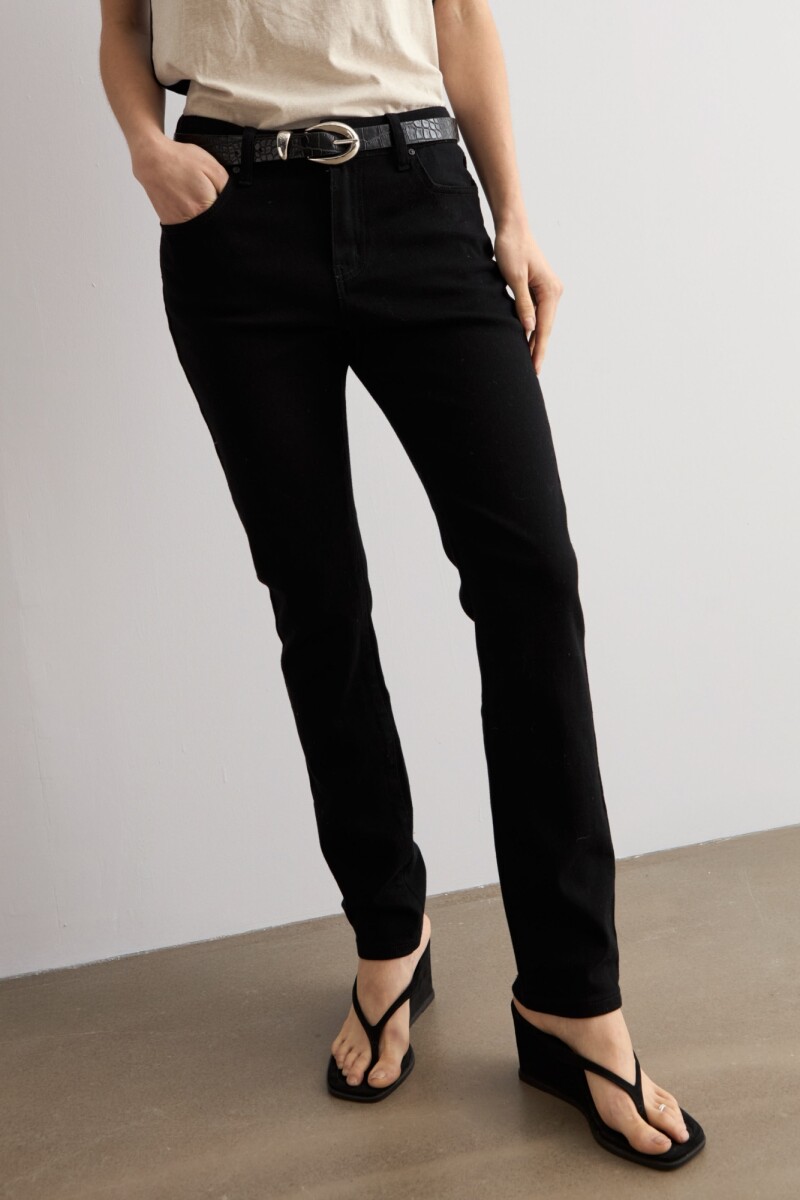 Pantalon slim Janis negro