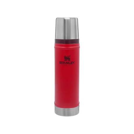 Termo Stanley Classic 591 ml con Tapón Cebador Rojo