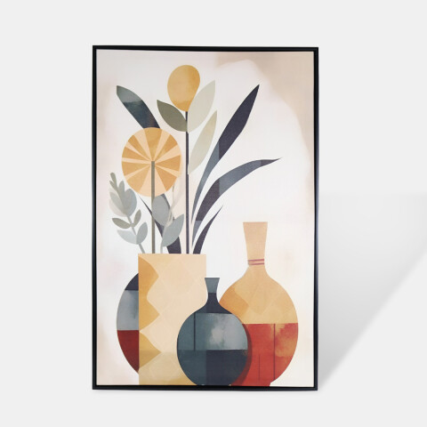 CUADRO DEC FLOREROS 60X90CM Unica